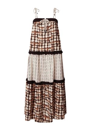Pepe Jeans, W11 FLEUR DRESS - Maxi dress - lace beige