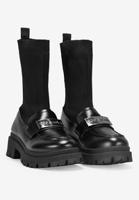 Bosanova DE PLATAFORMA CON CALCETÍN  - Zapatos sin cordones - black