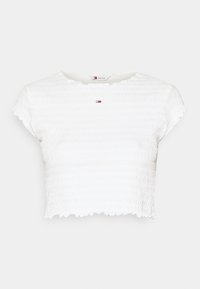 Tommy Jeans SMOCK - Paprasti marškinėliai - white