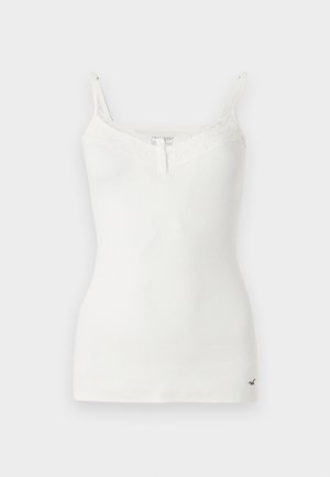 Hollister Co., BARE HENLEY - Topp - white
