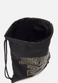 Jordan JAN GYM SACK UNISEX - Mochila de deporte - black/gold