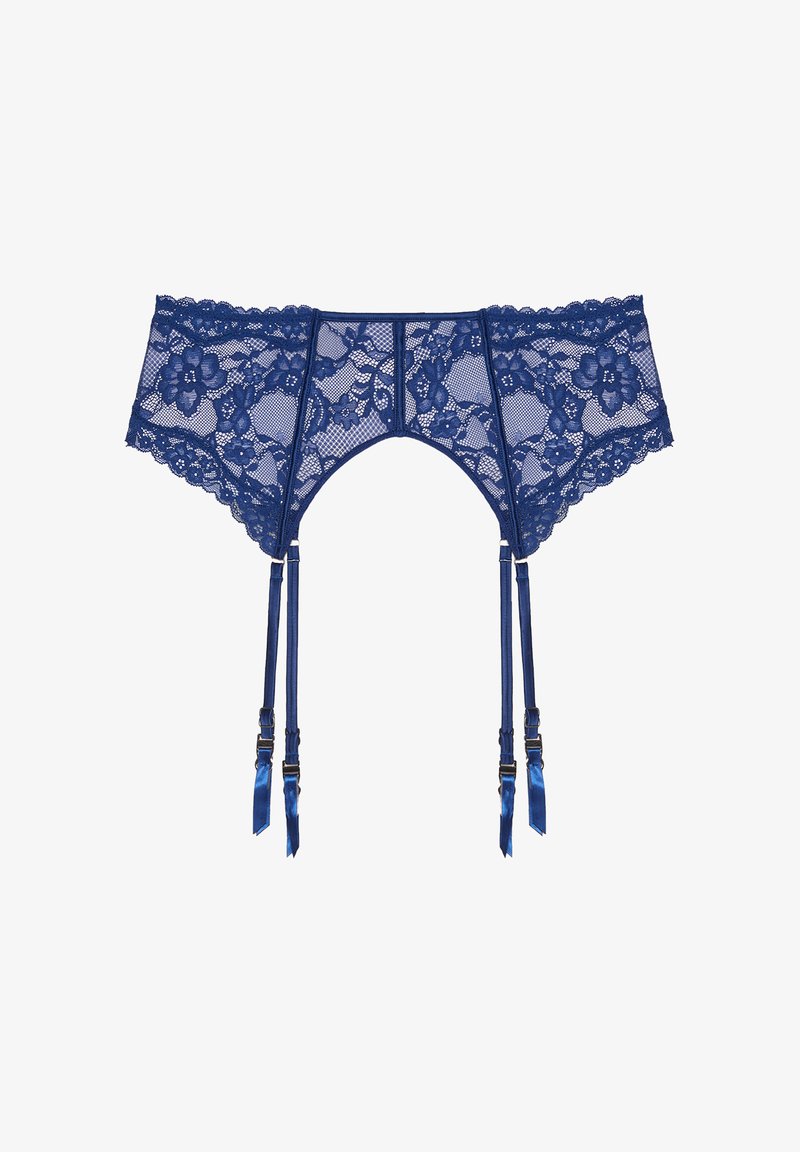 Yamamay GEMMA - GARTER BELT - Suspenders - royal blue floral/royal blue - Zalando.ie Yamamay GEMMA - GARTER BELT - Suspenders - royal blue floral/royal blue - Zalando.ie