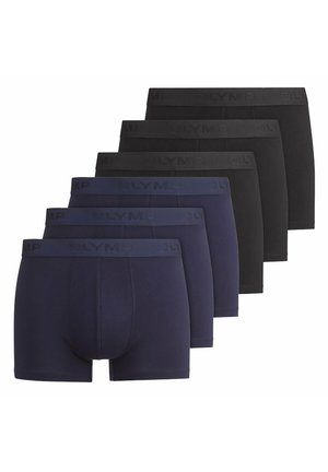 6 Pack - Boxerkalsong - blau schwarz