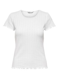 ONLCARLOTTA  - T-shirt - bas - white