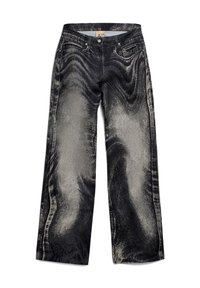 Jeans Relaxed Fit - schwarz grau