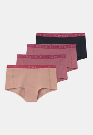 NKFHIPSTER 4 PACK - Boxerky - heather rose