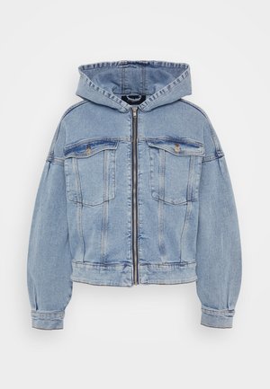 NMALVIVA JACKET HOOD - Jeansjacka - medium blue denim