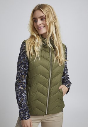 FRBAPADDING 6 WAISTCOAT - Veste - olive tree