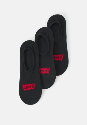 HIGH CUT BATWING LOGO 3 PACK - Sporta zeķes - black