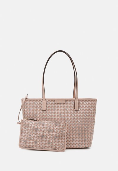 Tory Burch SMALL BASKETWEAVE TOTE SET - Borsa a mano - pink
