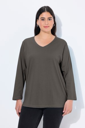 Ulla Popken Langarmshirt - graphite gray