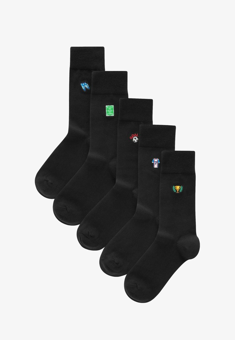 Next EMBROIDERED FIVE PACK - Sokid - mottled black