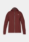 METARUN WATERPROOF JACKET - Laufjacke - dark red planet