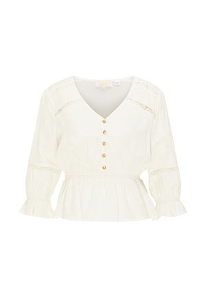 usha, Bluse - wollweiss