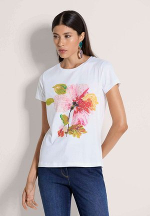 T-Shirt print - off-white   multicolour