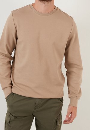 Sweatshirt - beige