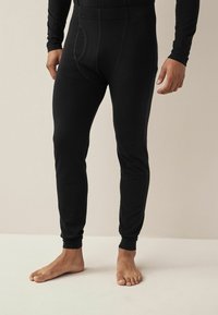 Next 2 PACK LIGHTWEIGHT THERMAL LONG JOHNS - Aluskiht - black