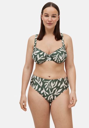 SET - Bikini - white  green