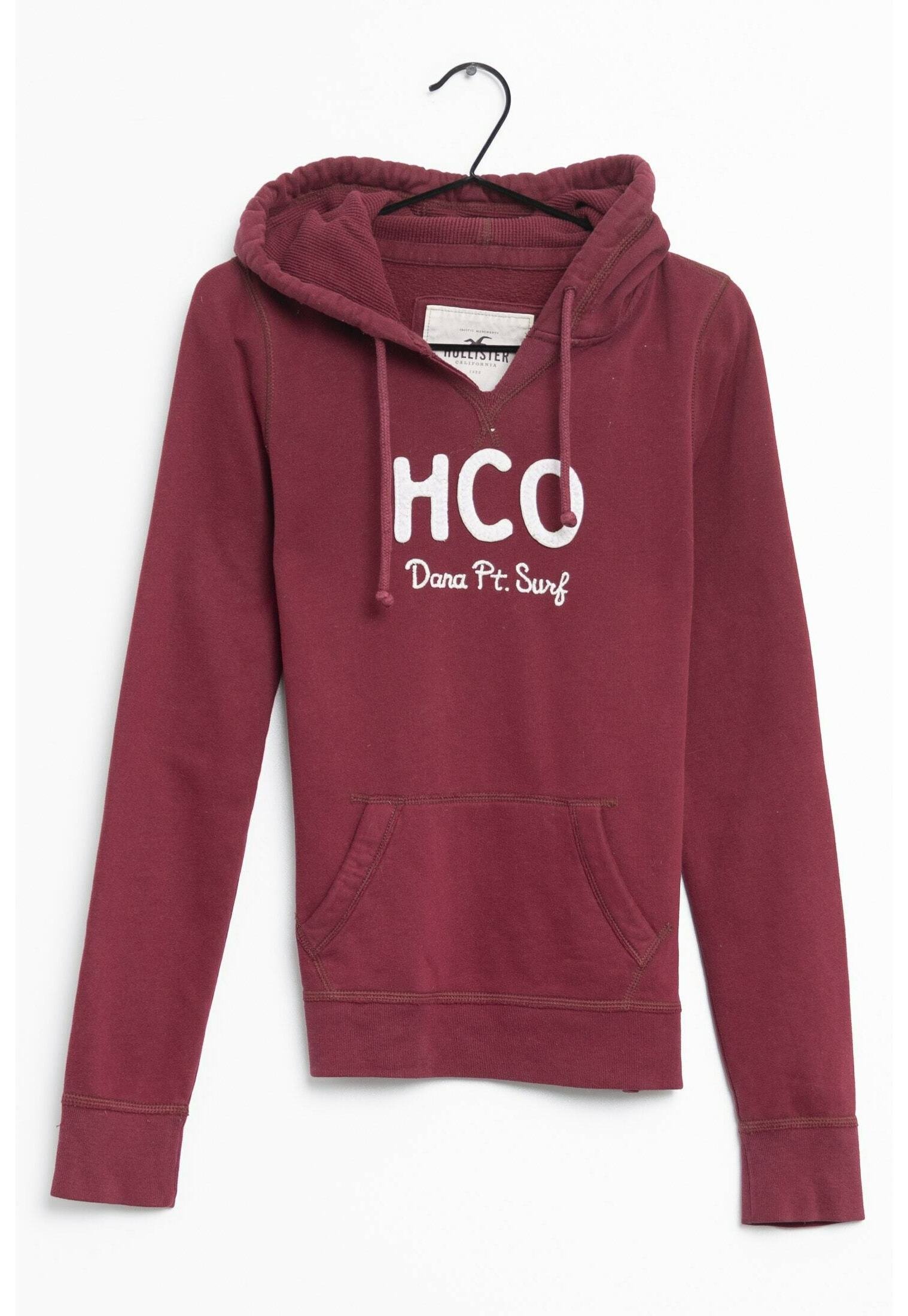 hollister red hoodie