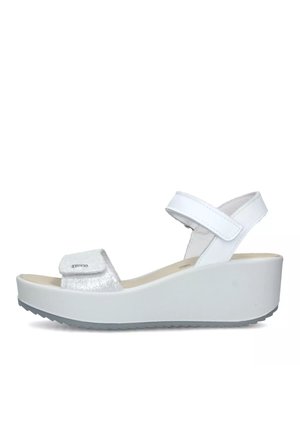 Sandali con zeppa - white