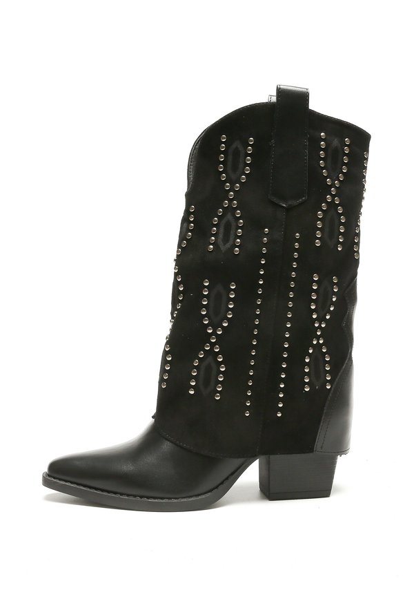 Cowboy-/Bikerboot - schwarz