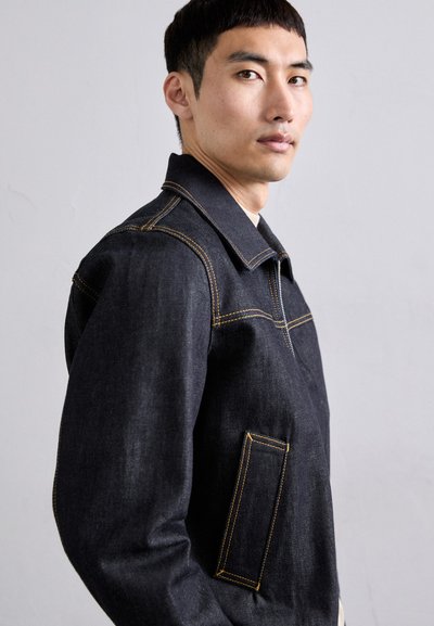 sandro Τζιν μπουφάν - brut denim