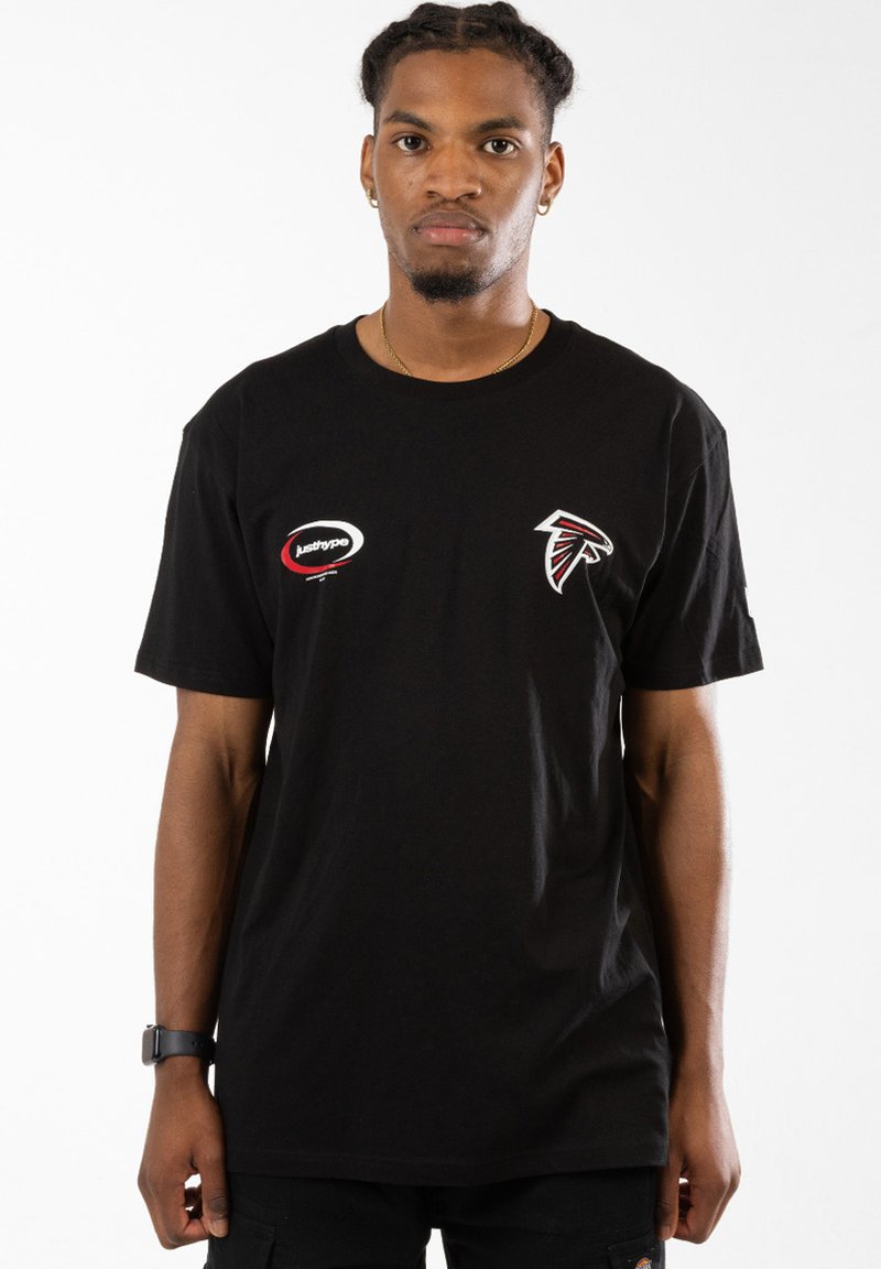 Hype T-shirt print zwart