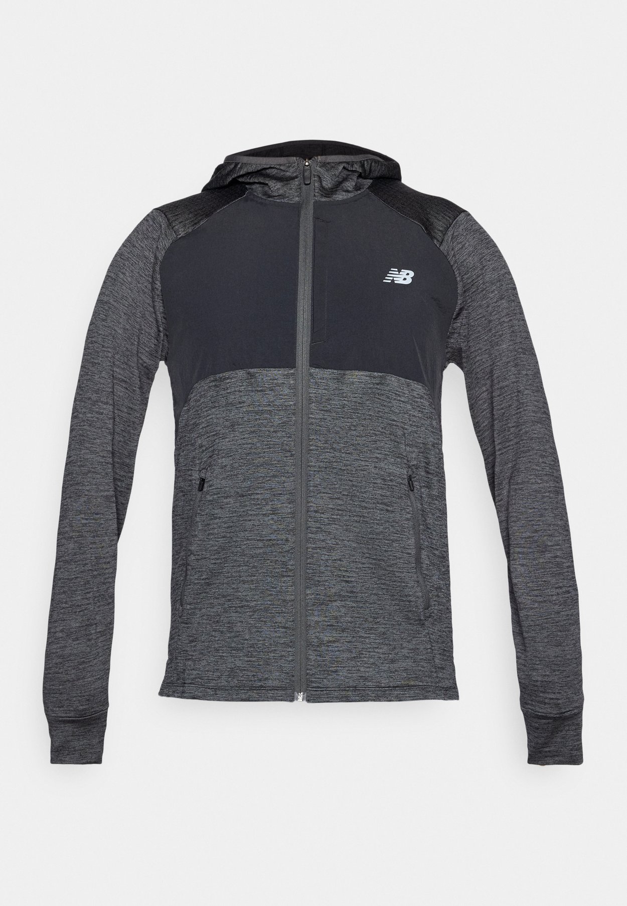 GRID HOODED FULL ZIP