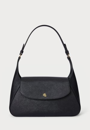 CROSSHATCH MEDIUM SCHYLAR SHOULDER BAG - Rokassoma - black