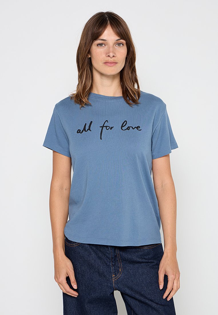 Marc O’Polo T-shirt print blauw