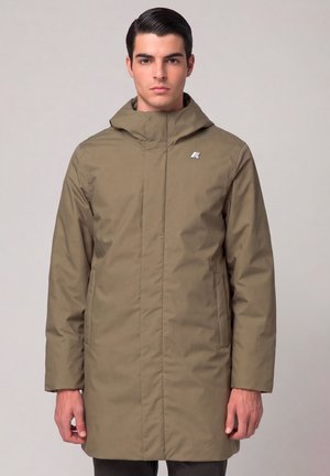 K-Way, THOMAS WARM MICRO CANVAS - Wintermantel - verde