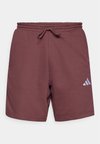 ESSENTIAL THREE STRIPES SHORT - Sport rövidnadrágok - aurora ruby/white