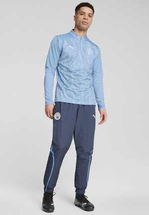 MANCHESTER CITY PRE MATCH QUARTER - Klubu apģērbs - light blue/white