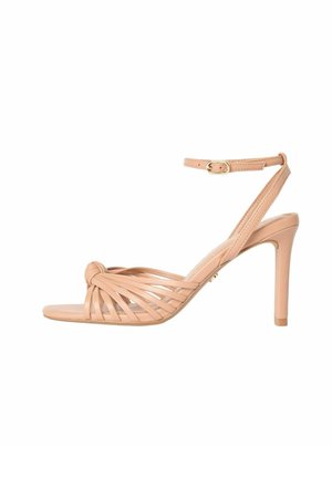 Lipsy WIDE FIT - KNOT MULTI STRAP - Szandálok - nude