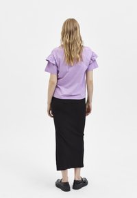 Selected Femme SLFRYLIE FLORENCE TEE  - T-shirts med print - african violet