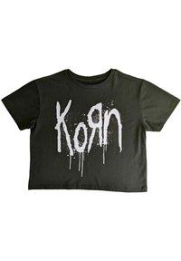 Paradiso Clothing KORN STILL A FREAK - Print T-shirt - green