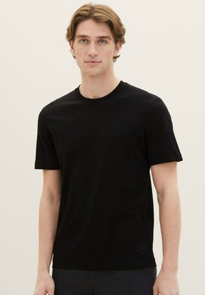 TOM TAILOR T-shirt - bas - black