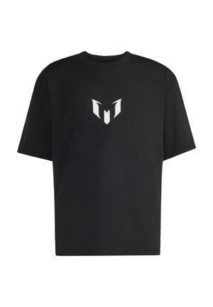 adidas Performance, ADIDAS PERFORMANCE MESSI ZNE TEE - Sports T-shirts - black