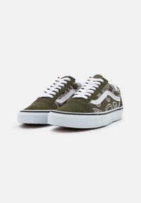 Vans OLD SKOOL UNISEX - Sapatilhas - grape leaf/true white