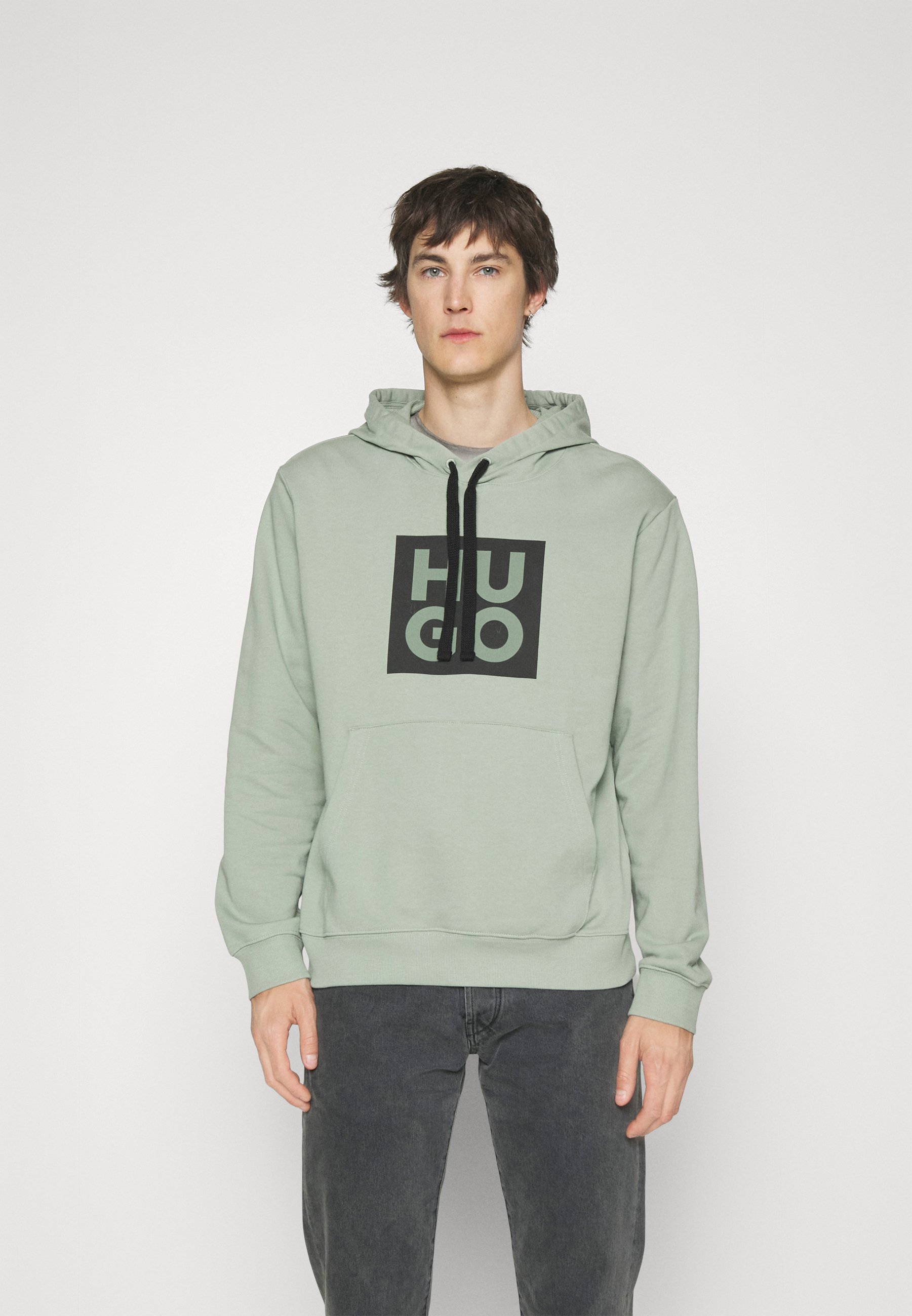 h&m green hoodie