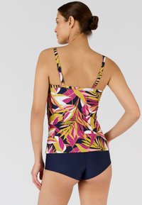 Damart TANKINI PERFECT FIT   - Top de bikini - violet feuillage