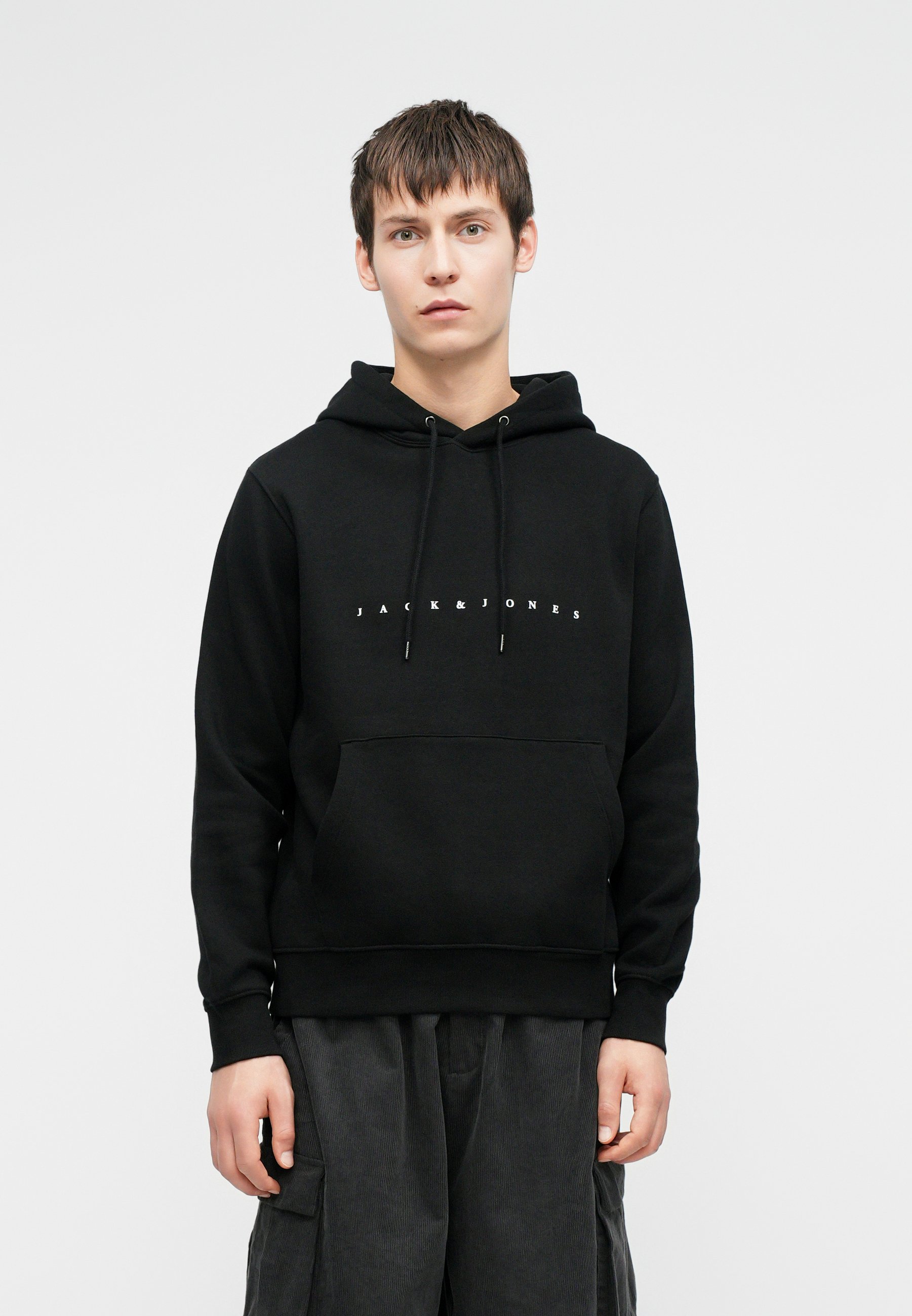JACK & JONES Homme Pull à Capuche Hoodie Corp Logo Divers Couleurs M-XXL JACK & JONES Homme Pull à Capuche Hoodie Corp Logo Divers Couleurs M-XXL