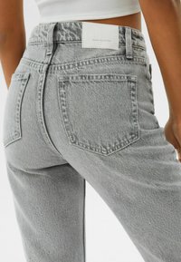 Bershka Vaqueros rectos - grey