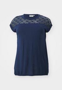 CARFLAKE LIFE S/S MIX JRS - T-shirts - naval academy