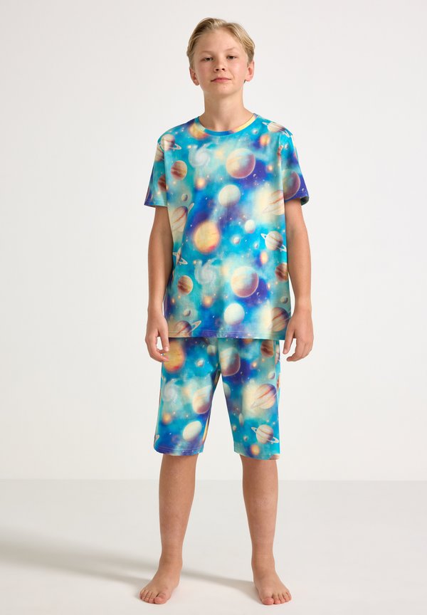 SPACE SET - Nachtwäsche Set - aqua