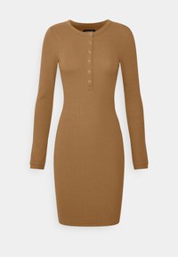 Even&Odd Vestido de tubo - brown
