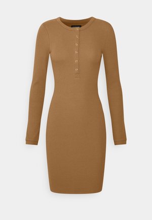 Fodralklänning - brown