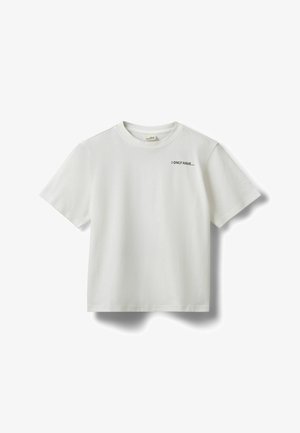 Sofie Schnoor MAESY - Camiseta estampada - snow white