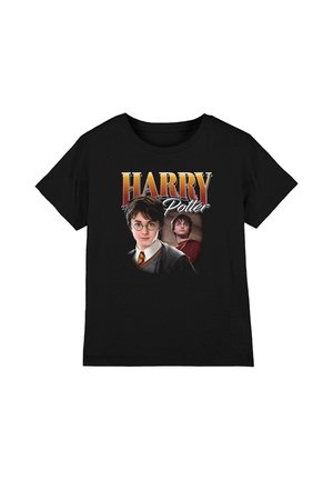 Cotton Soul, HARRY POTTER "THE G.O.A.T" HOMAGE UNISEX - Print T-shirt - black