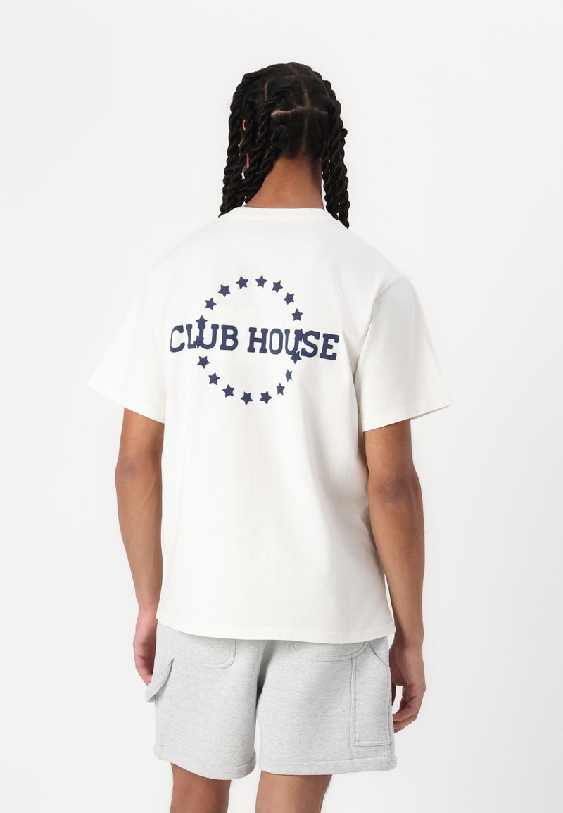 Pal Sporting Goods CLUB HOUSE UNISEX - Trükipildiga T-särk - off-white